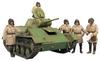 MiniArt Light Tank Special Edition with 5 Soviet Tank Crew Figures Plastic Model 1/35 T-70M