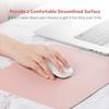 Waterproof Laptop Computer Writing Mat Home Office PU Leather Desk Mat Keyboard Mice Mat Mouse Pad