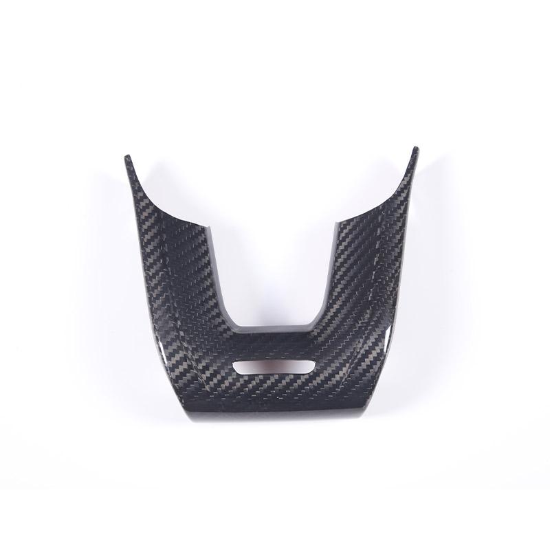 Real Carbon Fiber Car Styling Steering Wheel Decorative Frame Panel Cover Trim For Lamborghini URUS 2018-2026 Car Accessories