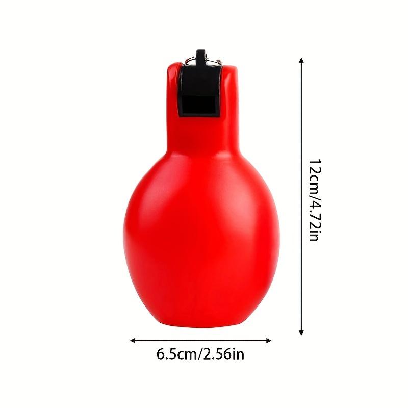 

1pc Multipurpose Hand Squeeze Whistle - Ideal for Coaches, Teachers, Referees - Loud and Clear Sound 1pc красный