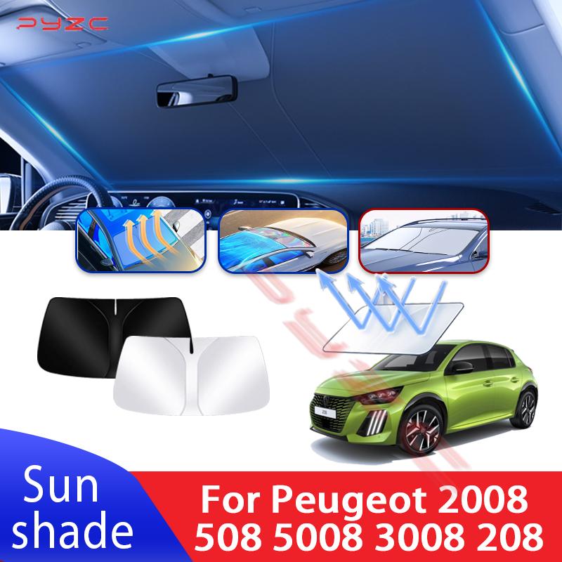 Parasole per Auto Per Peugeot 2008 508 5008 3008 208 2008~2005 Tenda Parasole Anteriore per Parabrezza Auto Isolamento Termico Accessori Estivi