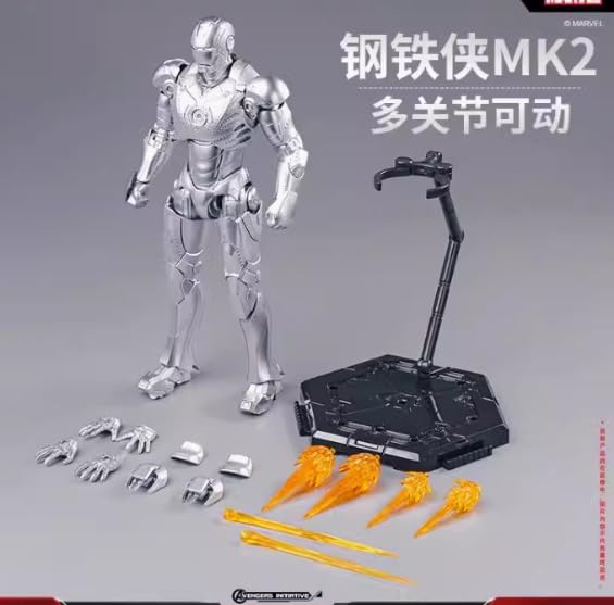 Fondjoy Iron Man MK2 Movable Armored Plastic Model Assembly Required [AC] 1/12