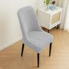 Stretch Chair Cover For Dining Room Jacquard Parson Chair Slipcover Washable Seat Protector Stretch Cover For Home Hotel Banquet