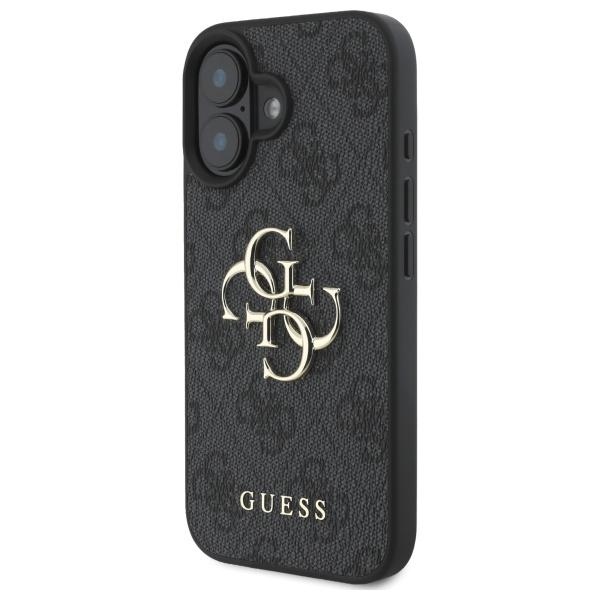 Guess Guhcp16M4Gmggr Iphone 16 Plus 6.7 Czarny/Black Hardcase 4G Duże Logo