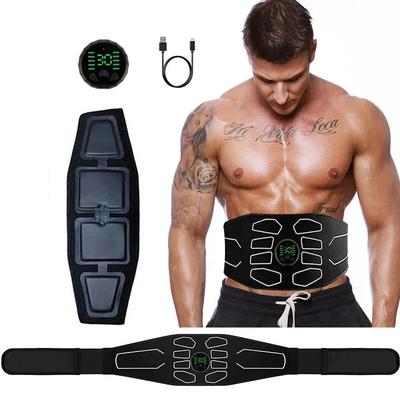 Durable And Safe Abdominal Toning Belt Electronic Muscle Stimulator Portable Ab Stimulator Toner Home Office Slimming Massager Fitness Equipment