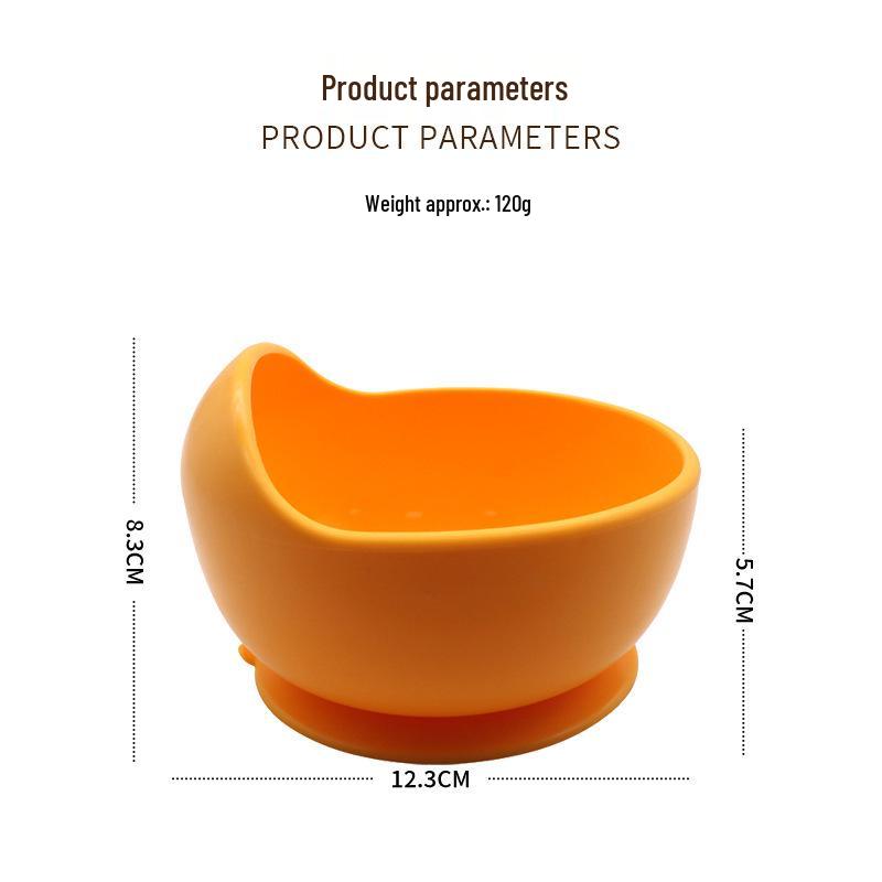 Silicone Suction Plate: Durable, Anti-Fall, Divided Baby Tableware