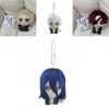 Entzückender Windbreaker Plüschpuppen Schlüsselanhänger Niedliche Zeichentrickfigur Deko für Fans