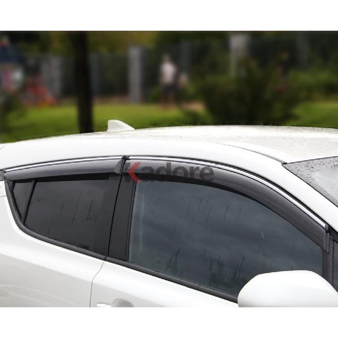 For Toyota C-HR CHR 2016-2020 2021 2022 Window Deflector Sun Rain Visor Awnings Shelter Window Deflectors Guards Accessories
