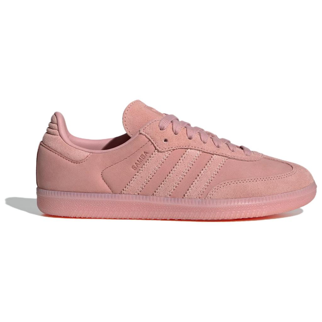 Adidas Originals SAMBA OG Abrasion Resistant Low Top Skateboard Shoes Pink Purple Sneakers JS0194