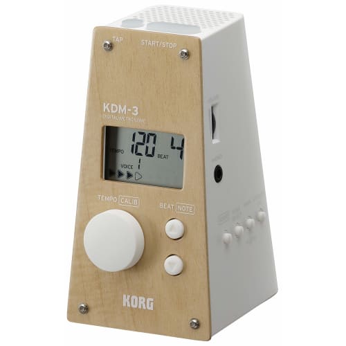 KORG Metronome KDM-3-WDWH Wooden White