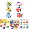 Childrens Inertia Toy Cars With Cartoon Expressions For Christmas Gift Playset