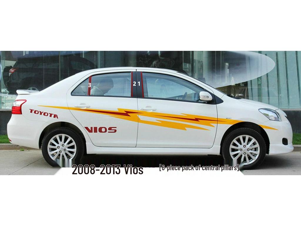 Toyota Corolla, Levin, RAV4, Reiz, Vios FS 2023 Modified Car Window Center Pillar Fan