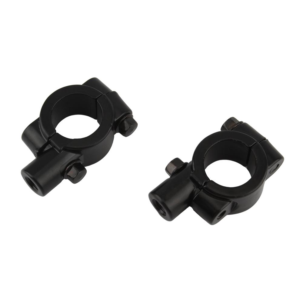 22mm Handlebar Motorcycle Motorbike Mirror Mount Clamp Rear View Mirror Holder Adapter Clamp Base 10mm 8mm Thread For KTM Yamaha