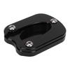 Motorcycle Kickstand Pad Aluminum Alloy Side Stand Footrest Replacement for