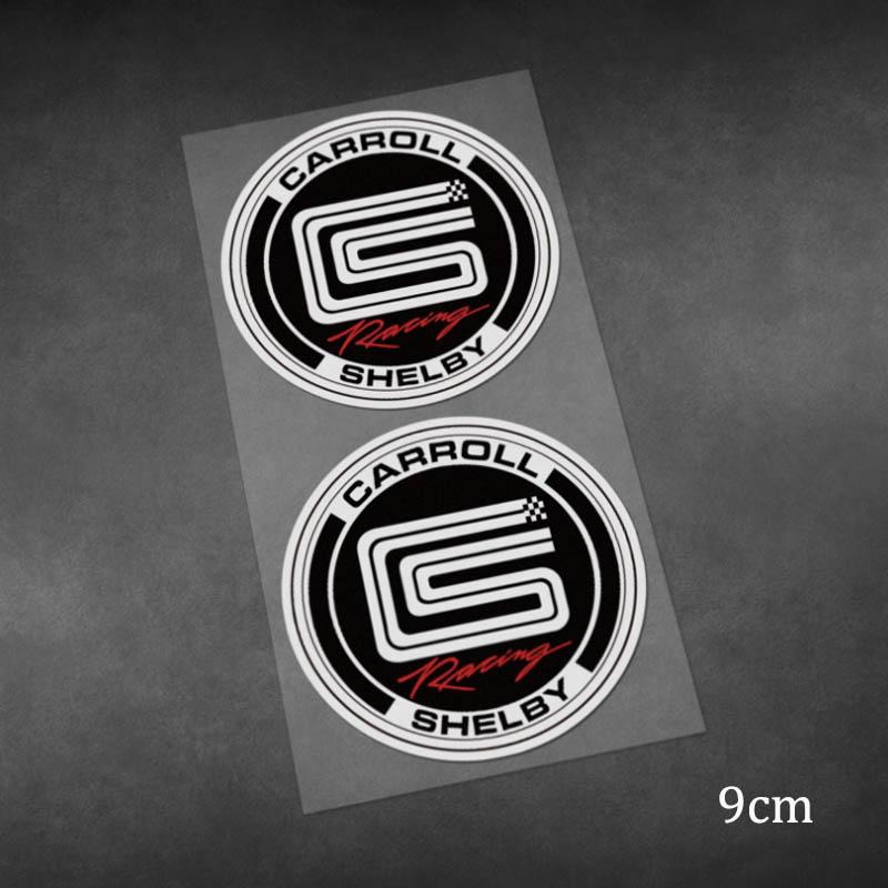 Team Carroll Shelby Racing Decals Cobra Sticker Motorcycle Racing  Reflective Stickers for Car Body Glass Laptop Vinyl Material