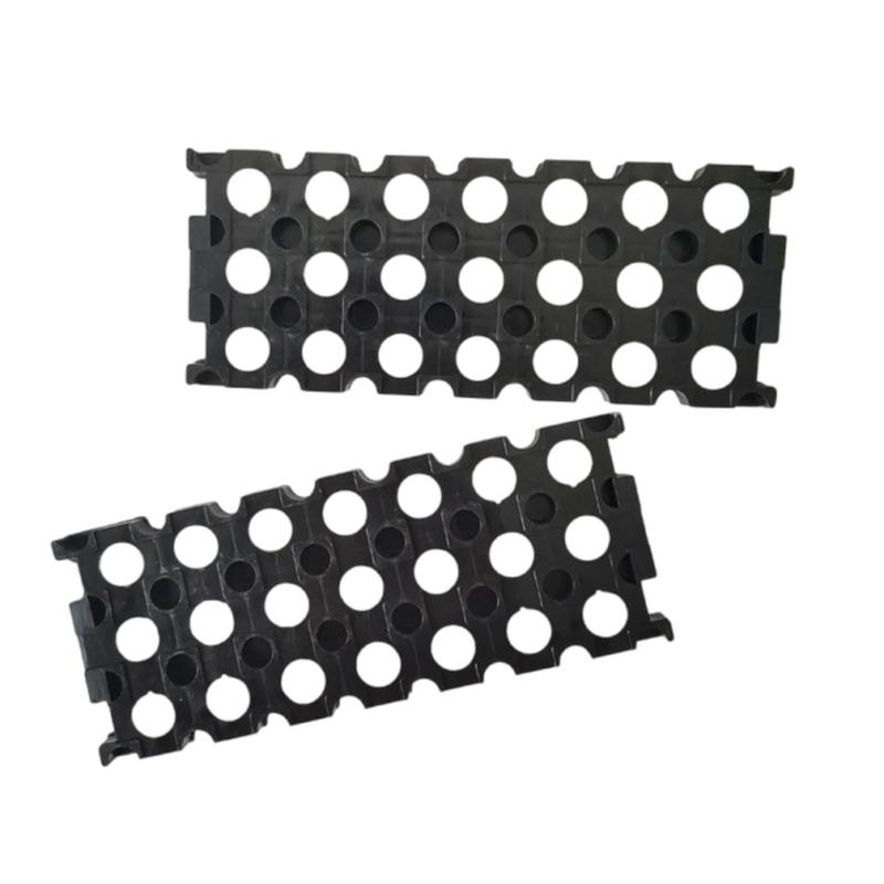 3x7 Slots 18650 Battery Support Bracket Battery Holder Rack with Heat Dissipation and Electrical Insulation Features