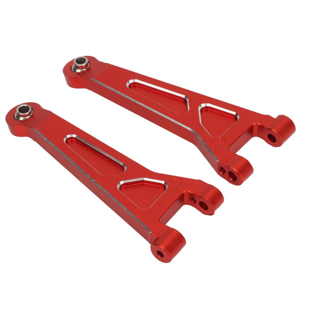 1 Pair RC Car Upper Suspension Arm Aluminum Alloy RC Car Front Upper Arm for MJX 114 14210 Red
