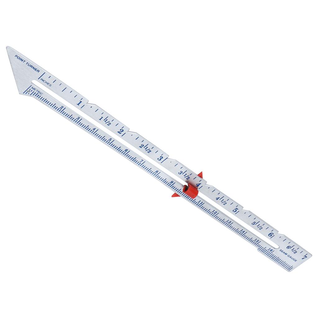 Quilting Ruler Seam Allowance Pointed   Sewing Measuring   Tools for Positioning Amount Button Margin Parallel Line