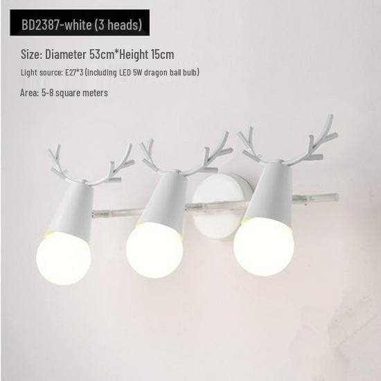 Modern Nordic Wall Lamp: Stylish Lighting for Bedroom, Living Room, Bar, or Staircase