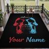 Custom Text Deftones Pattern Floor Rug Soft Indoor Carpet Mat Living Room Bedroom