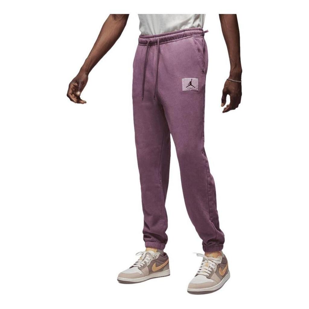 Jordan Essentials Knitted Sweatpants Men's Orange Red FB7299-508