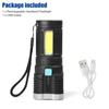 Super Bright Led Torch Usb Rechargeable Ip44 Waterproof Tactical Flashlight Lantern Lamp For Outdoor