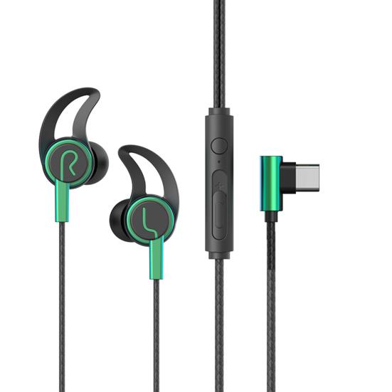 Wired Headphone with Reduction Theater Game Microphone Noise Sound HD-compatible Call No-Delay In-ear