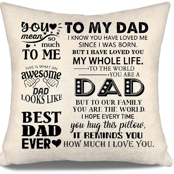To My Bonus Daughter Gift Ideas Throw Pillow Covers for Bonus Daughter from Bonus Mom Bonus Dad Birthday Graduation Thanksgiving