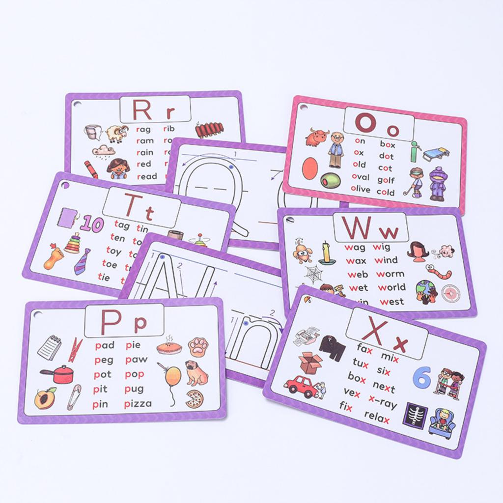Flash Card, English Word Card, Educational Card, Educational Puzzle Toy, Children's Gift, Teacher's Teaching Aid 20ml