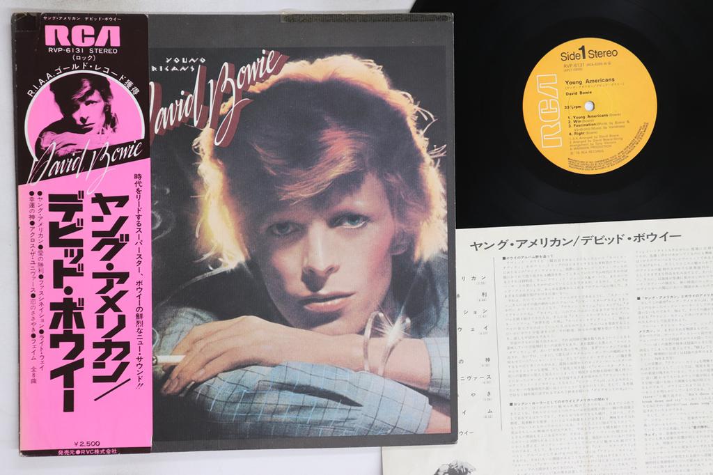 LP Record DAVID BOWIE - Young Americans RVP6131 RCA 1976 Japan Obi Rock Used
