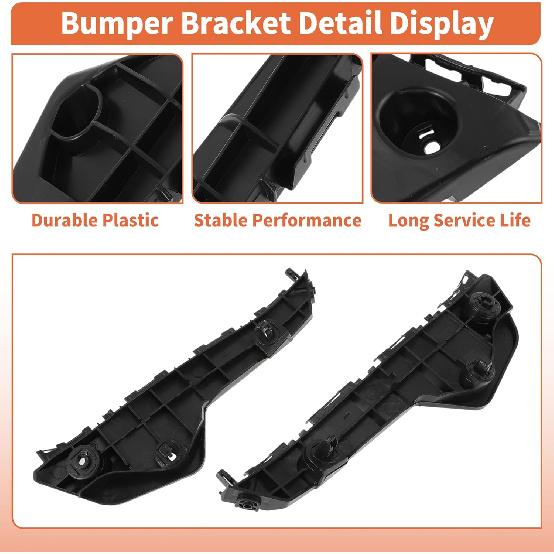 Front Bumper Bracket for Scion TC 2011-2016 No.5211621030/5211521030/SC1042101/SC1043101 Front Left Right 1 Pair