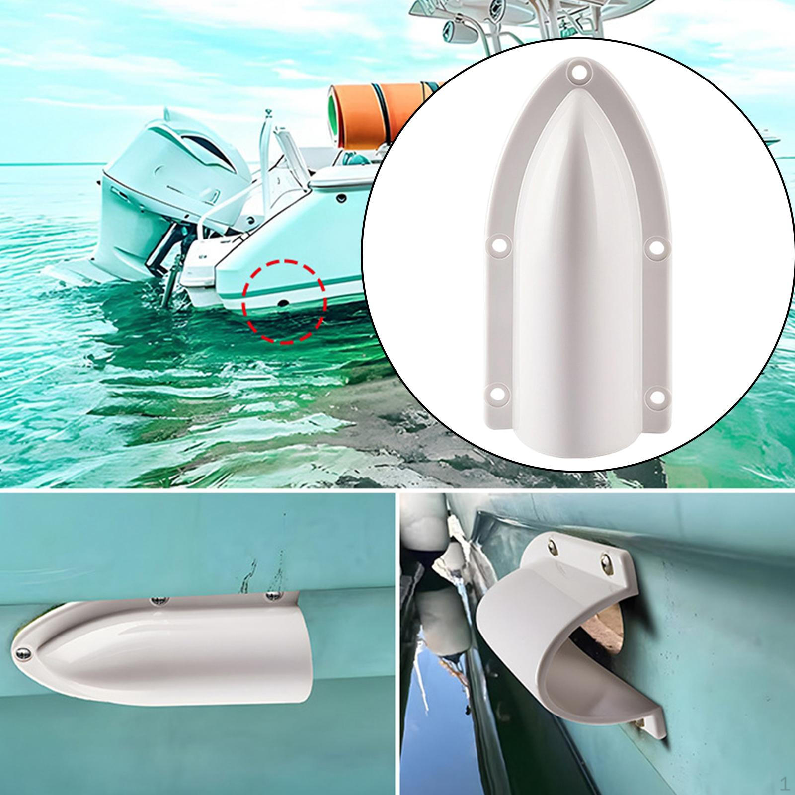 

Marine Air Vent Cover Deflector Multifunctional Compact Sturdy Boat High Performance Ventilation Cap белый