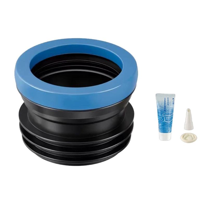 

Высокоплотная АБС прокладка для унитаза с инструментом Легкие гибкие пластиковые уплотнительные кольца для унитаза Безопасное для детей уплотнение для унитаза для дома