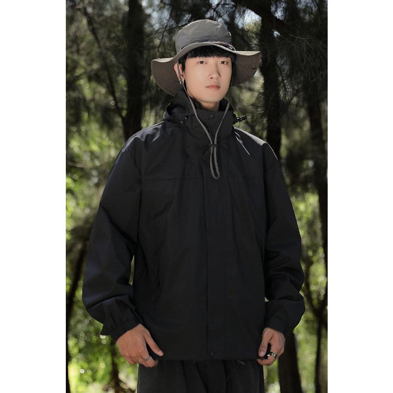 Outdoor Jacket Men's Spring and Autumn Trendy Brand Loose Mountaineering Suit Japanese Retro Couple Jacket