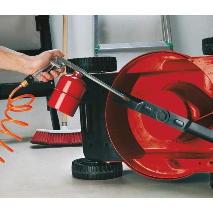 Einhell Spritzpistole für Kompressor (Maximaler Druck 3-6 bar - Fassungsvermögen 0,9 l - Mindestluftvolumen 150 l/min)