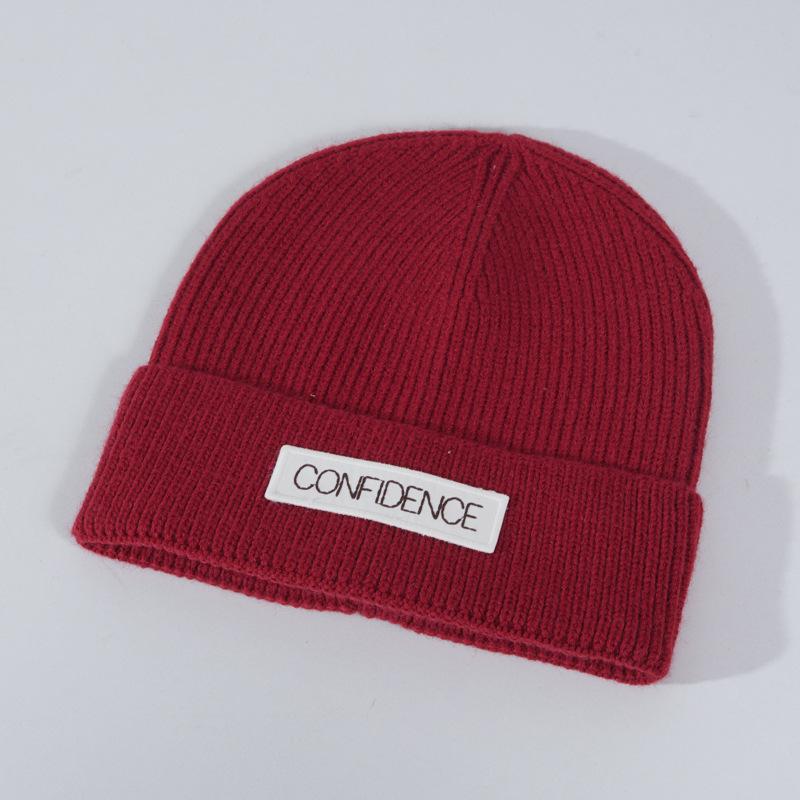 

New Hat for Women s Winter Warm Knitted Hat Korean Style Fashion Melon Leather Couple Wool Hat Men s Versatile Cold Hat