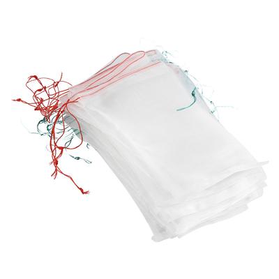 50pcs Plant Fruit Protection Bags Drawstring Mesh Bag Against Insect Pest Garden Tools