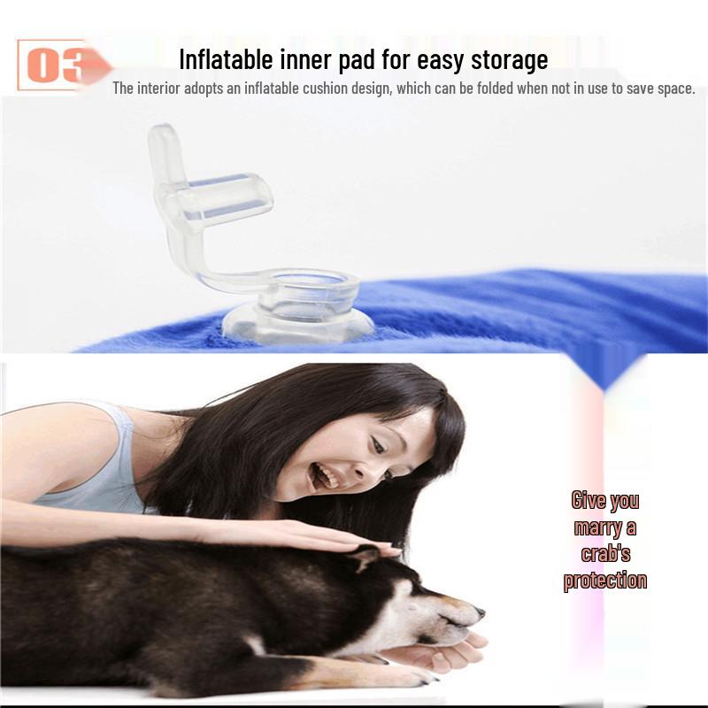 Inflatable Pet Collar - Anti-Bite and Anti-Scratch Protection for Cats and Dogs