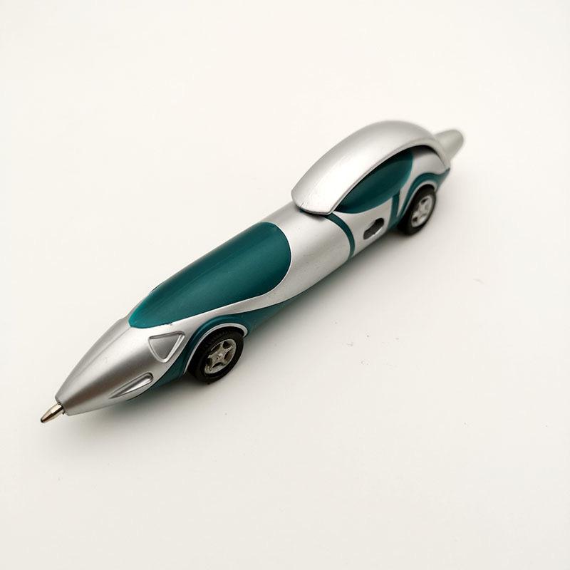 Cartoon KartRider Car-Shaped Ballpoint Pen - Fun Decompression Toy for Students & Office Bullet 1.0 зелёный