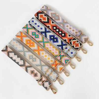 130cm Adjustable Bag Straps Ethnic Style Bag Belt Bag Handle Bag Strap for Women Removable DIY Shoulder Handbag Accessories