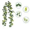 Realistic 180cm Eucalyptuses Vine Display Ornament Feature 60 Blooms Head Ideal For Party And Event Decoration