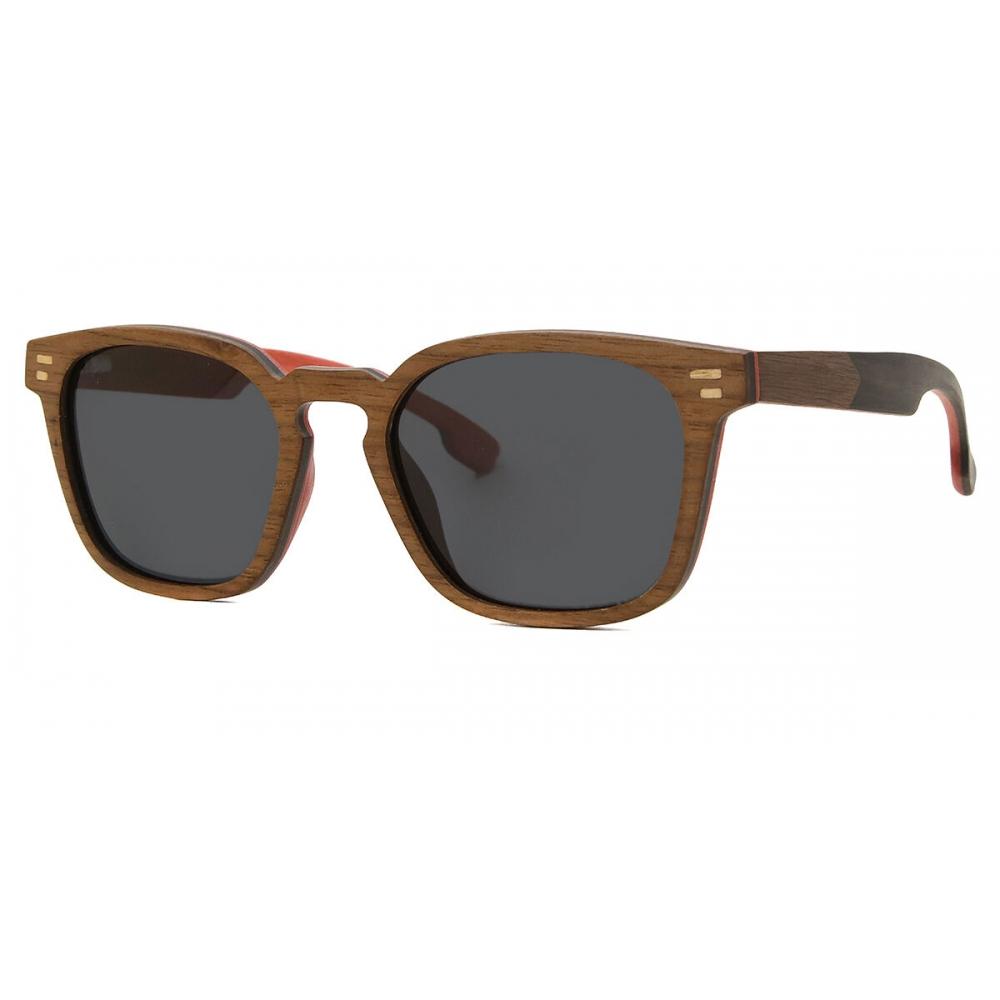 Oh My Woodness  Oak Polarized Ws215 A06 01 Unisex Sunglasses