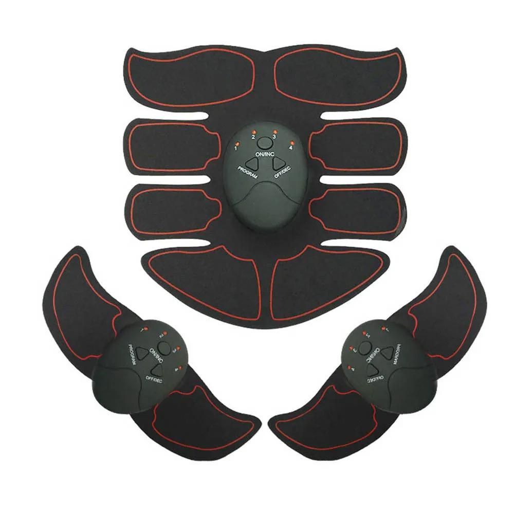 Bauchmuskelstimulator Hüfttrainer Elektrischer Stimulator Heim-Fitnessstudio Muskeltoner Schlankheitsmassagegerät