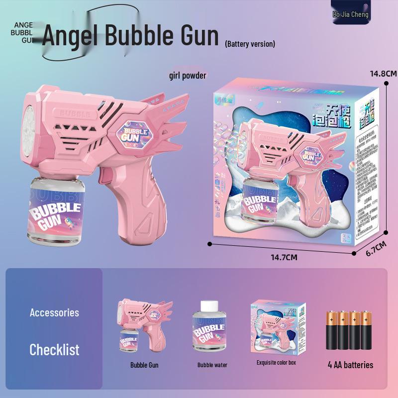 Capybara Bubble Wand: Automatic Light-Up Bubble Gun for Outdoor Parent-Child Fun