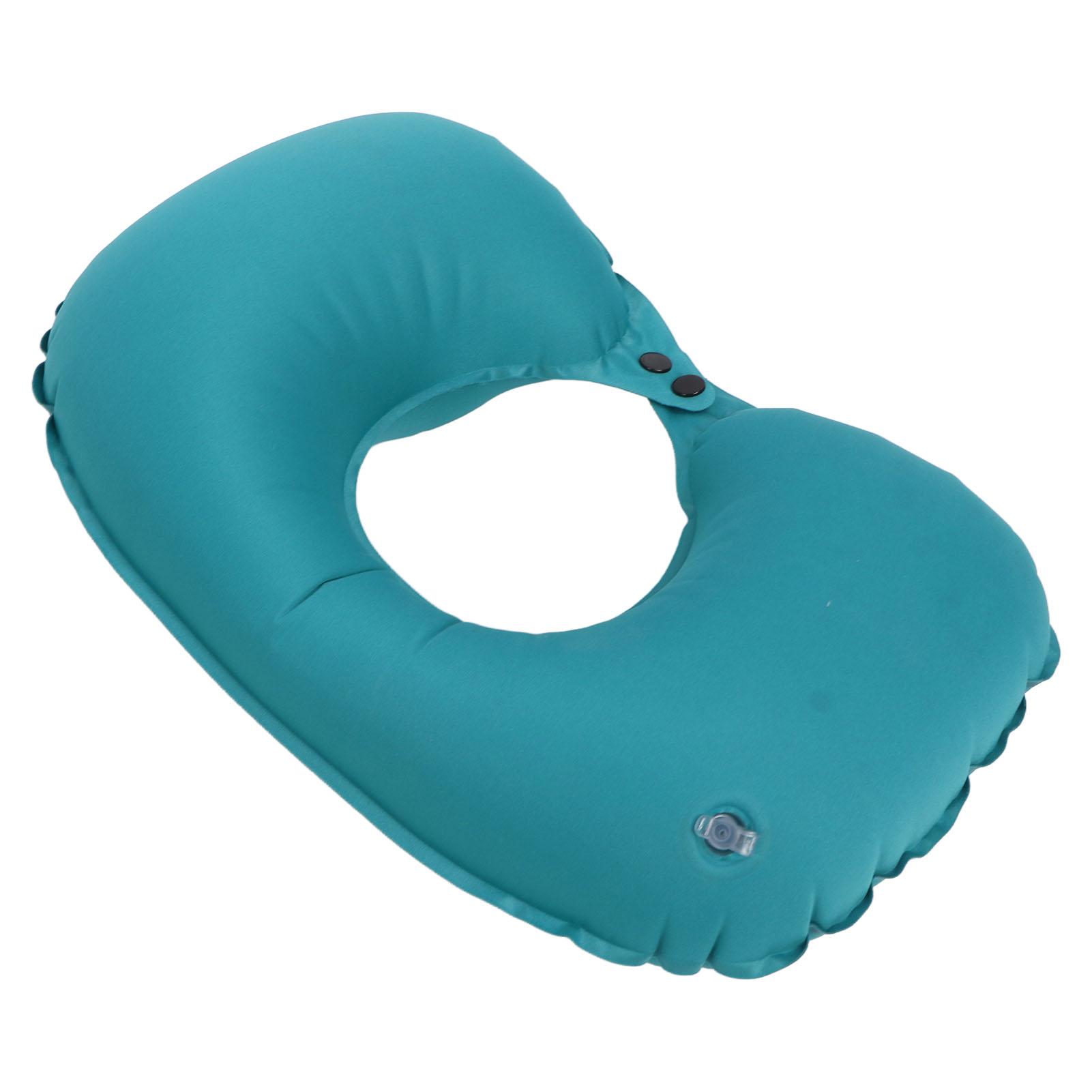 Travel U Shaped Pillow Foldable Soft Comfortable U Shaped Head Neck Rest Cushion for Home Camping Office