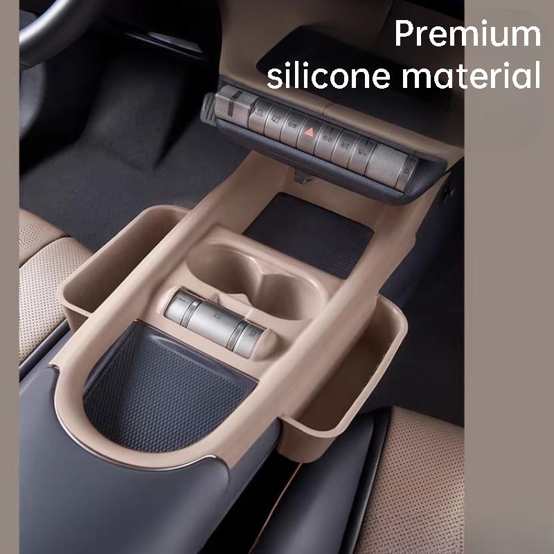For BYD Dolphin 21-25 Center Console Gear Shift Silicone Pad Scratch-resistant Protective Cover Interior Accessories