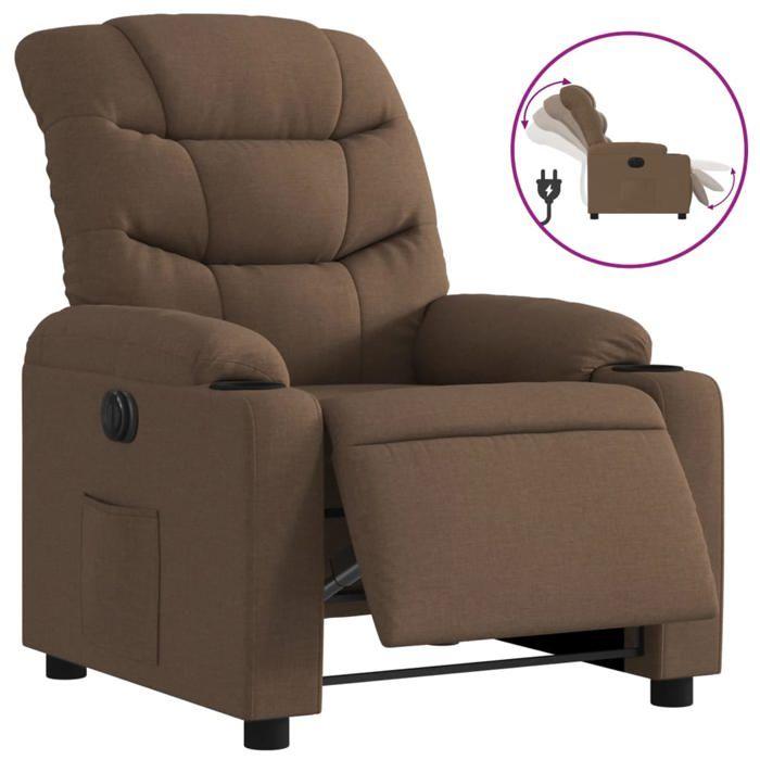 VidaXL Electric Recliner, Relaxation Chair with Backrest, Seat with Armrests, TV Armchair for Living Room 3206631