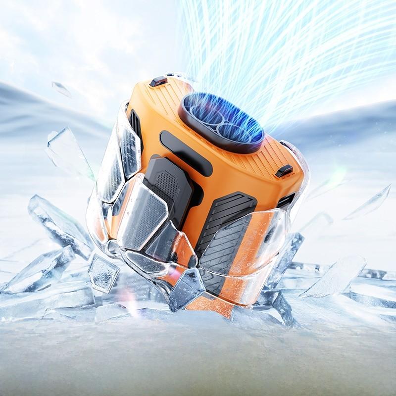 Portable Handheld Usb Fan With 5 Speed Levels For Outdoor Activities And Travel