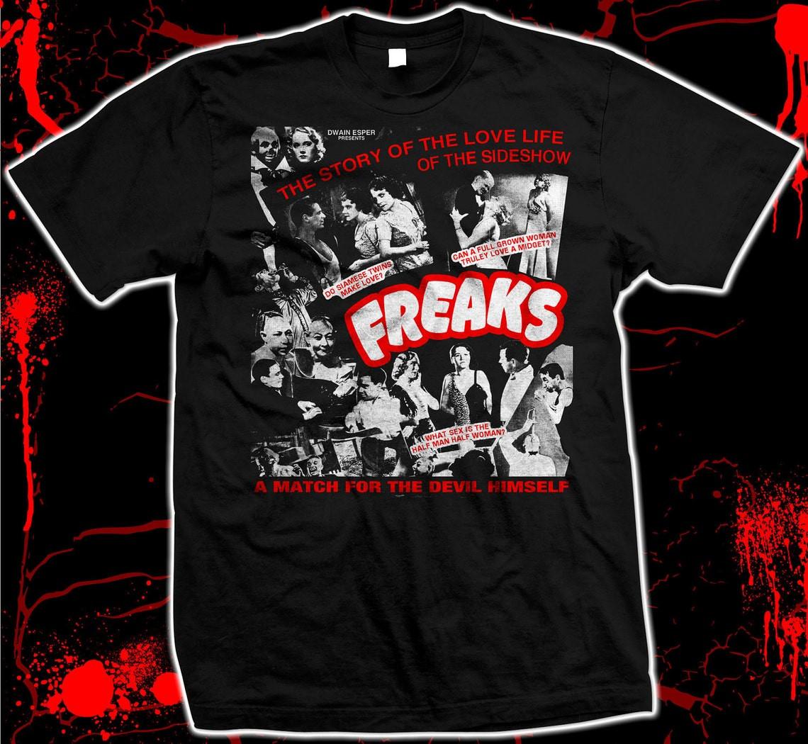 Freaks Tod Browning Johnny Eck Unisex Tee S