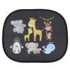 2 buc. Husă de soare pentru mașină cu desene animate drăguț, protectie UV, perdea pentru geam lateral, umbrelă de soare pentru bebeluși, copii, stil universal de mașină, pliabil